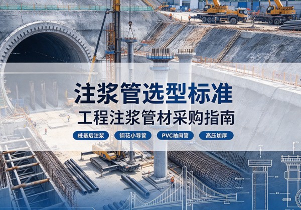海港注浆管选型标准